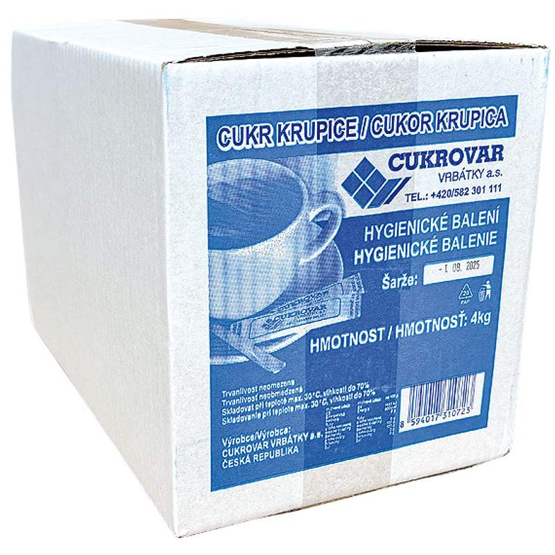 CUKR HYGIENICKY BALENÝ 4KG
