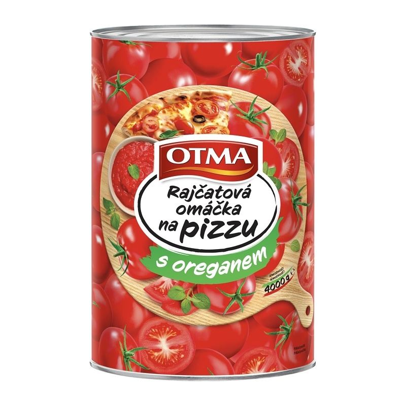 RAJČATOVÁ OMÁČKA NA PIZZU S OREGANEM OTMA 4KG