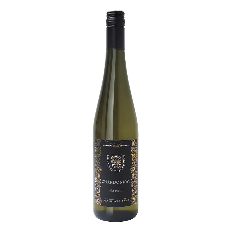 CHARDONNAY MZV SUCHÉ 0.75L VINAŘSTVÍ PROMENÁDA