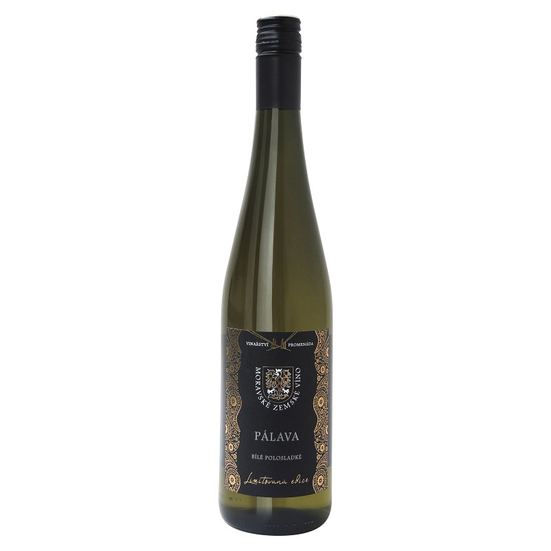 PÁLAVA MZV POLOSLADKÉ 0.75L VINAŘSTVÍ PROMENÁDA