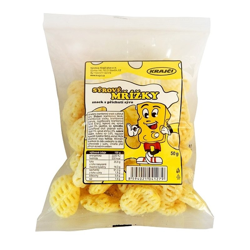 SÝROVÉ MŘÍŽKY 50G