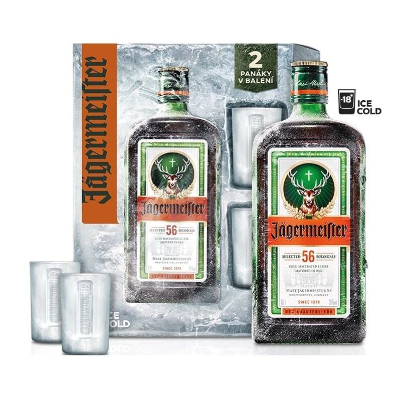 JAGERMEISTER 35% 0.7L + SKLO