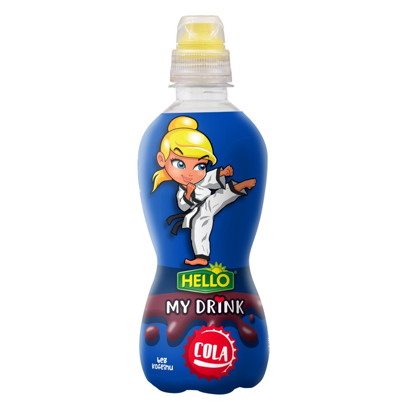 HELLO MY DRINK S PŘÍCHUTÍ COLA 0.33L