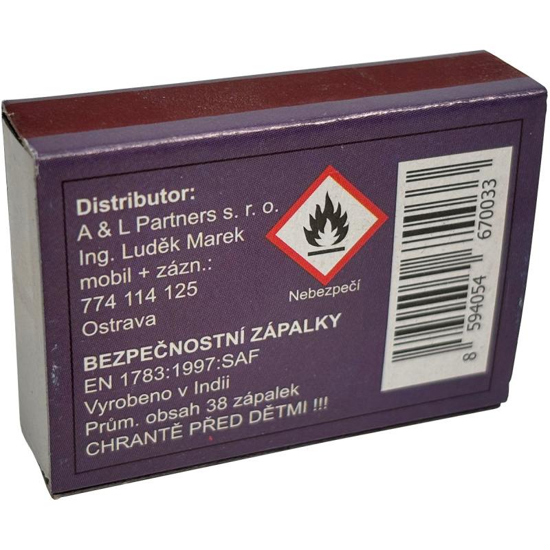 ZÁPALKY KUŘÁCKÉ