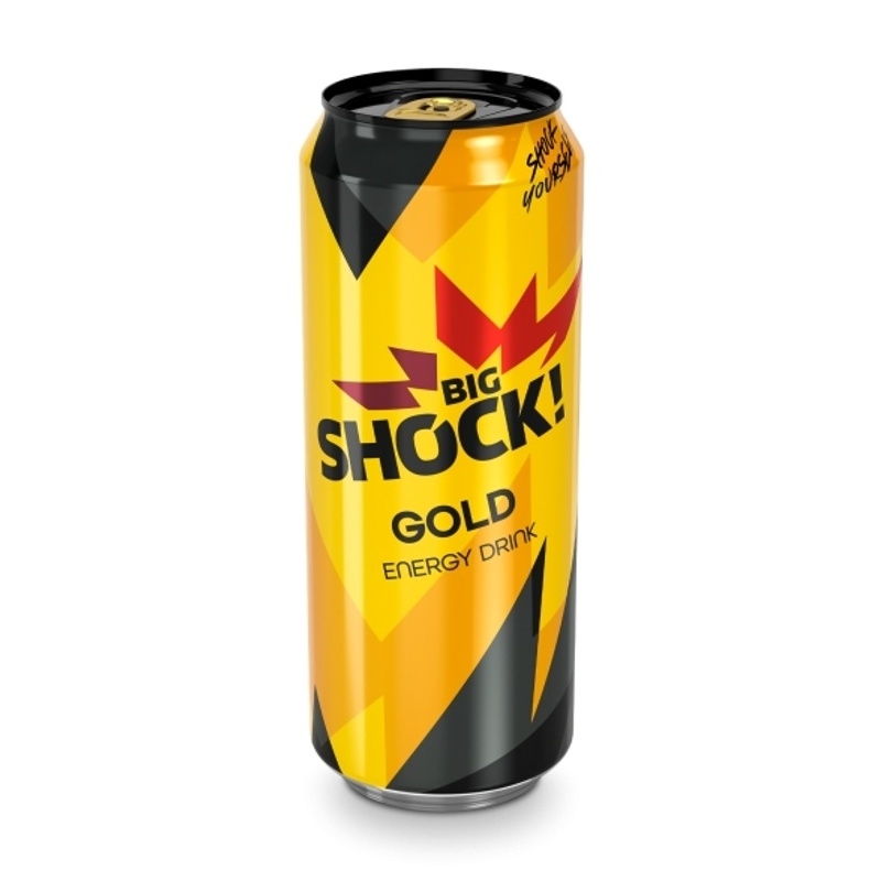 BIG SHOCK! GOLD S PŘÍCHUTÍ TUTTI FRUTTI 0.5L