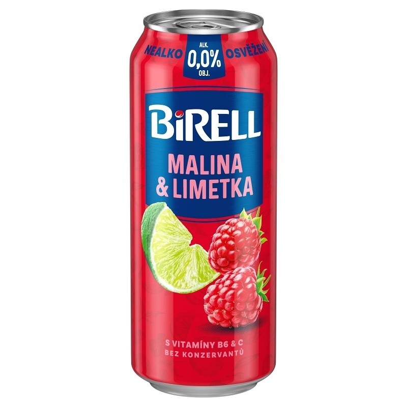 BIRELL MALINA & LIMETKA 0.5L