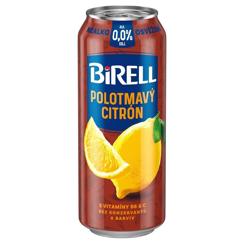 BIRELL POLOTMAVÝ CITRON 0.5L