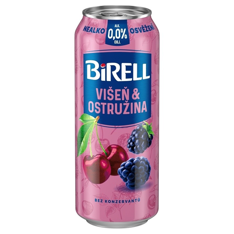 BIRELL VIŠEŇ & OSTRUŽINA 0.5L