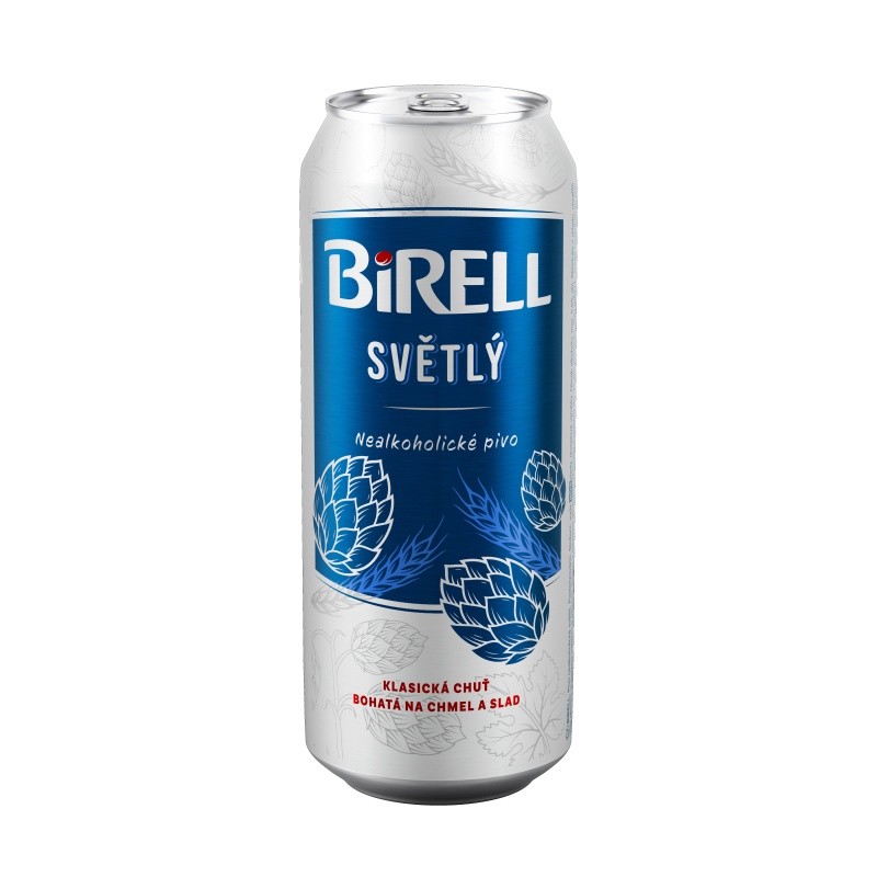 BIRELL SVĚTLÝ PLECH 0.5L