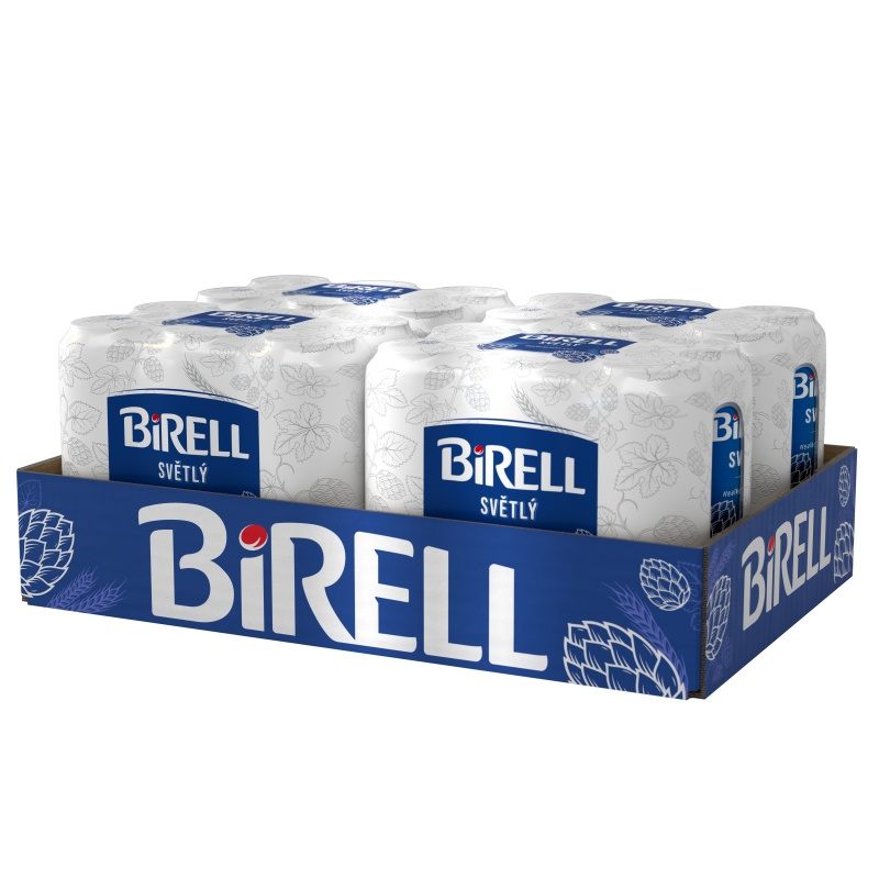 BIRELL SVĚTLÝ PLECH 0.5L