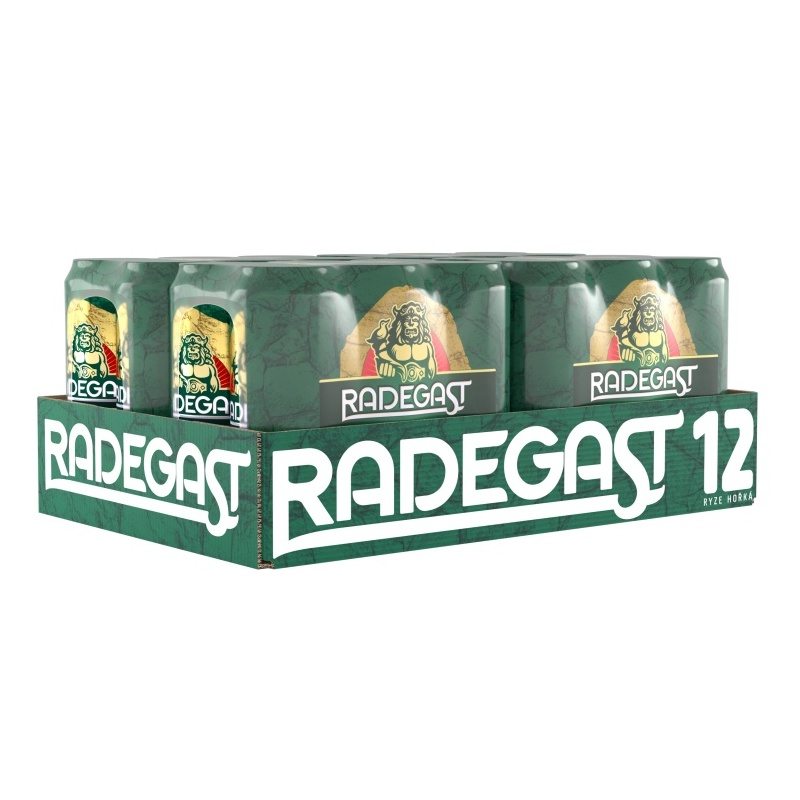 RADEGAST RYZE HOŘKÁ 12 0.5L PLECH, SVĚTLÝ LEŽÁK