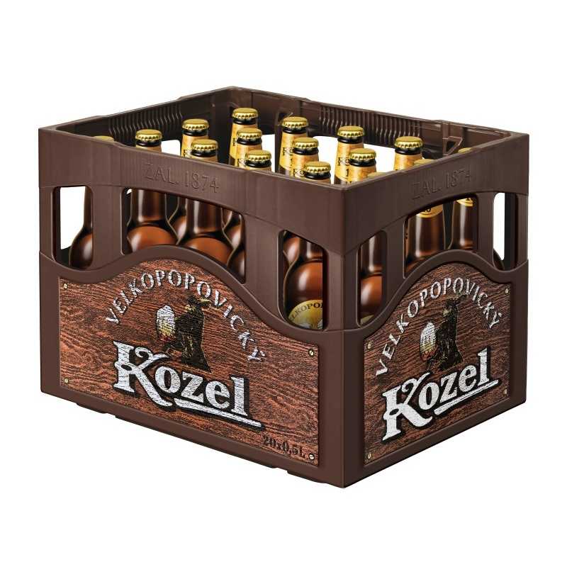 VELKOPOPOVICKÝ KOZEL 10% SVĚTLÝ 0.5L