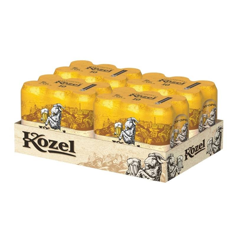 VELKOPOPOVICKÝ KOZEL 10% SVĚTLÝ 0.5L