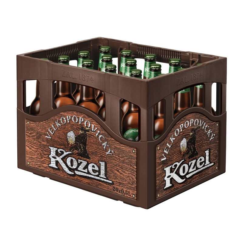 VELKOPOPOVICKÝ KOZEL 11% SVĚTLÝ 0.5L