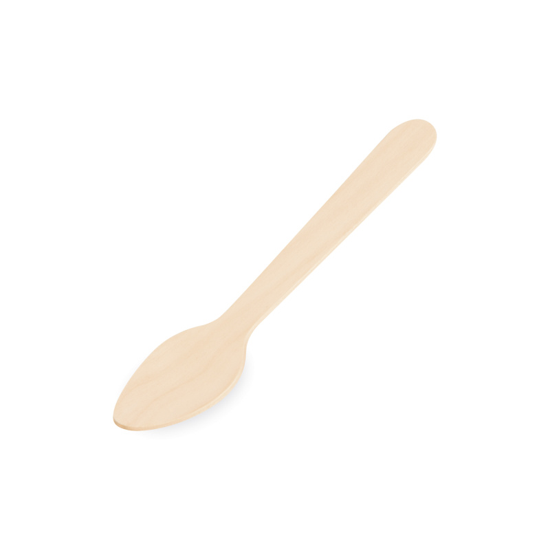 LŽIČKA KÁVOVÁ DŘEVĚNÁ /100KS/ 11CM
