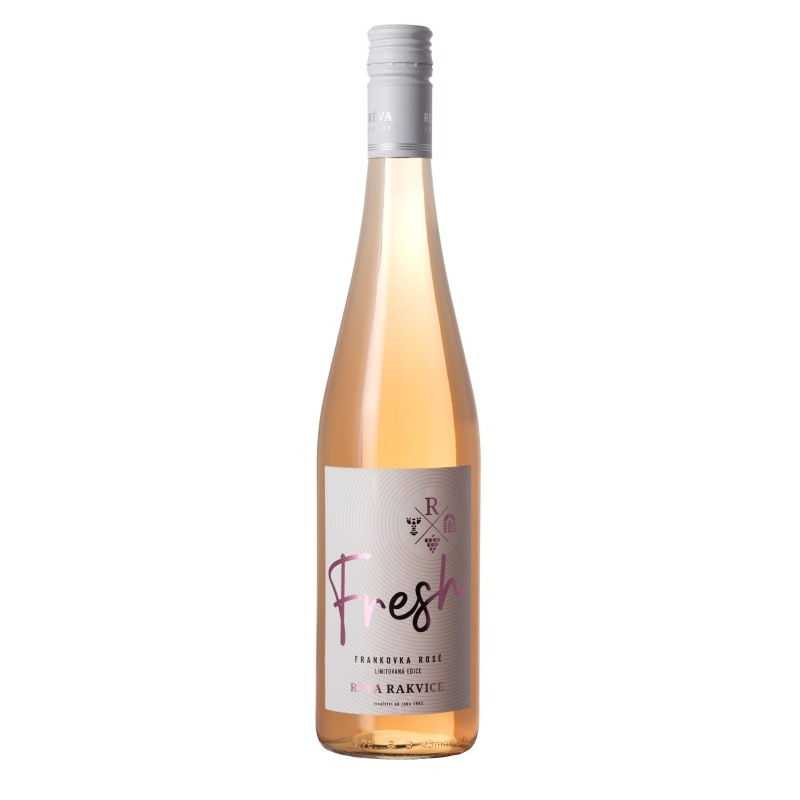 FRANKOVKA ROSÉ FRESH POLOSLADKÉ 0.75L RÉVA RAKVICE