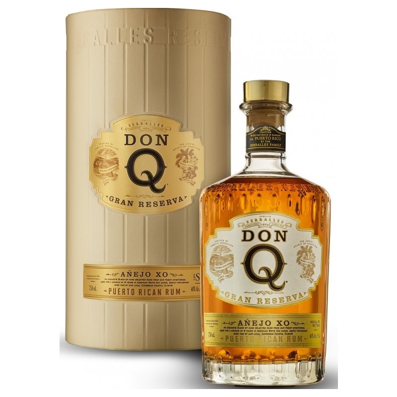 DON Q GRAN RESERVA XO 40% 0.7L