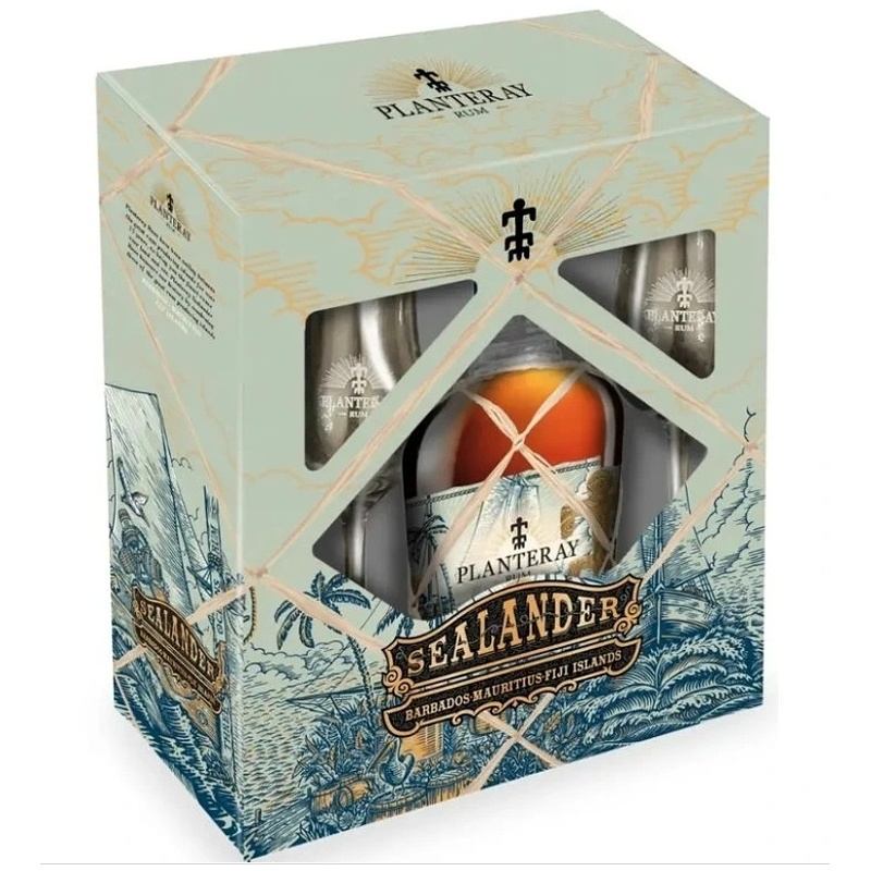 PLANTERAY SEALANDER 40% 0.7L + 2 SKLENICE