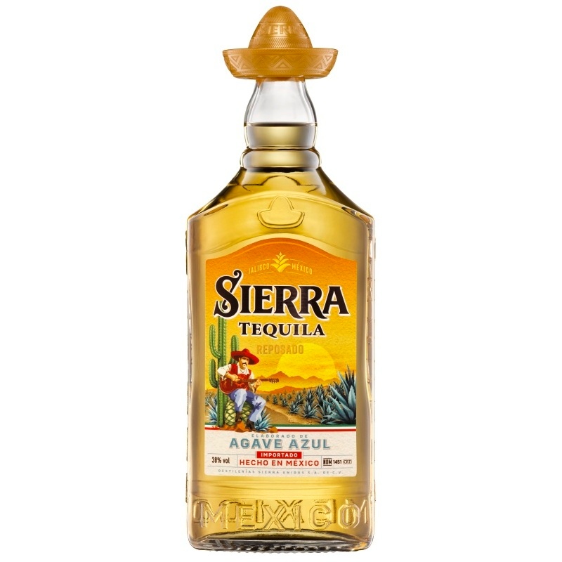 TEQUILA SIERRA REPOSADO 38% 1L