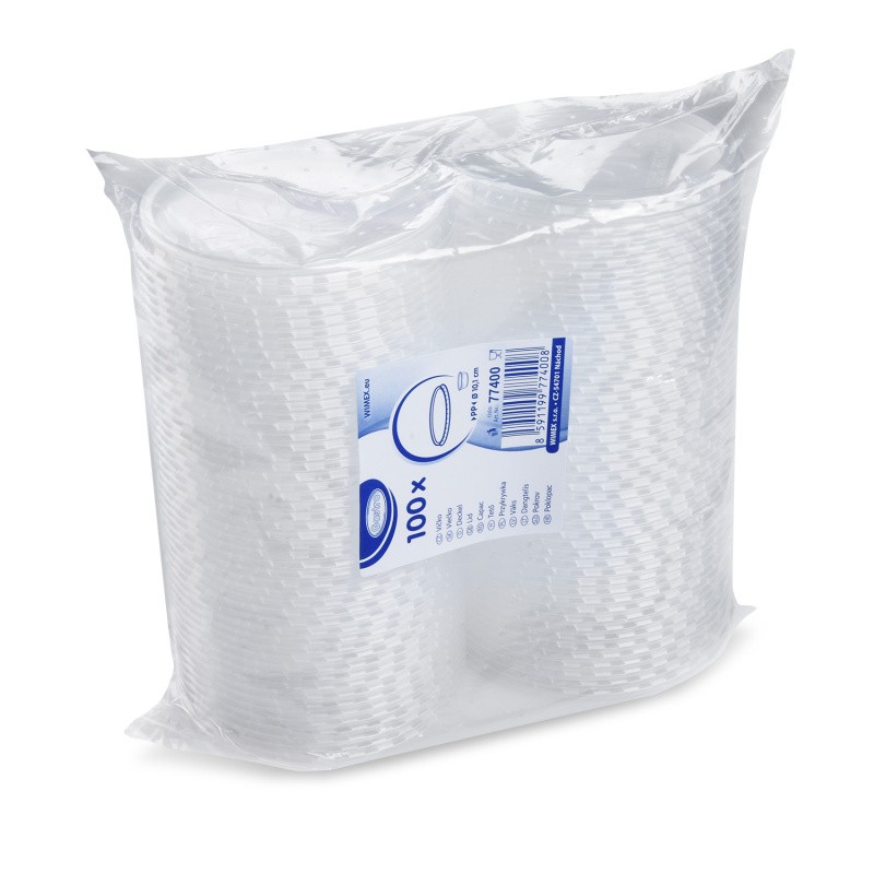 VÍČKO KULATÉ 125-500ML 100KS