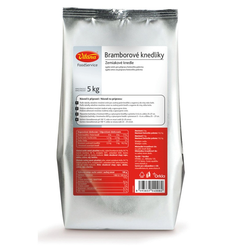 BRAMBOROVÝ KNEDLÍK 5KG VITANA