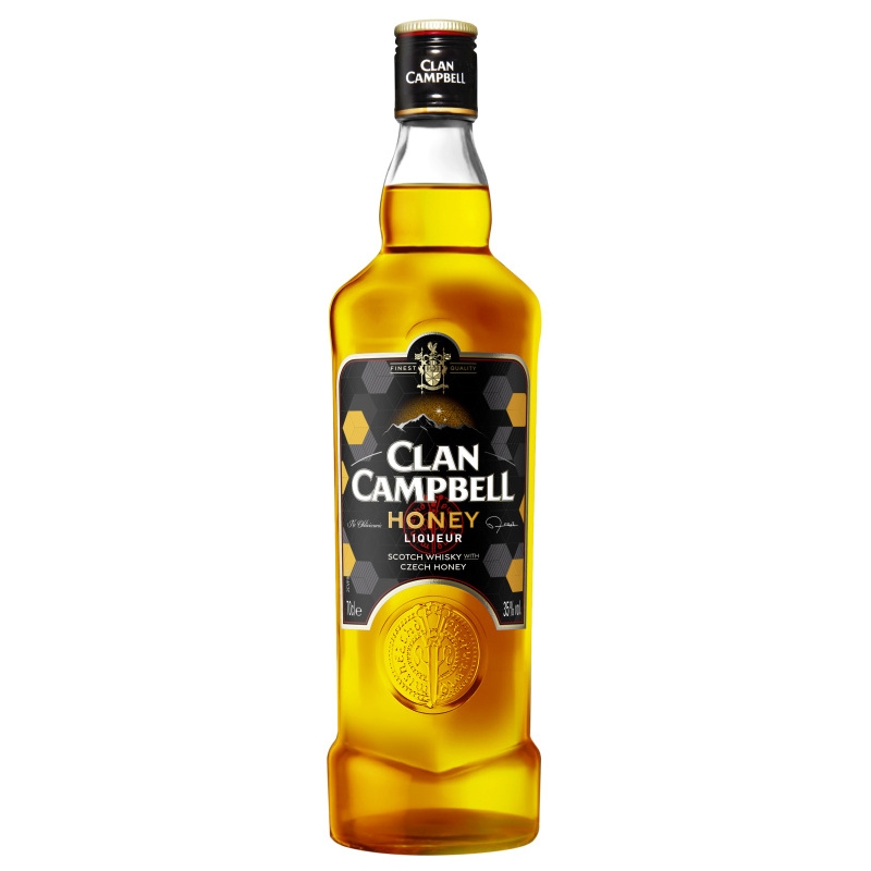 CLAN CAMPBELL HONEY LIKÉR 35% 0.7L