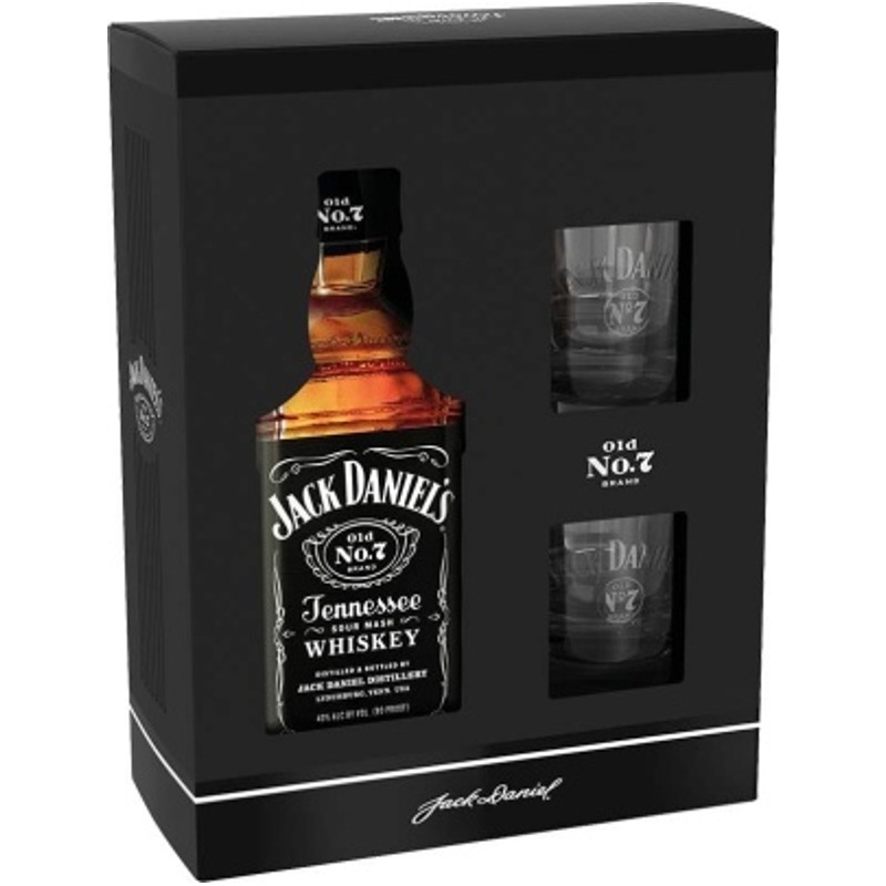 JACK DANIELS 40% 0.7L + 2X SKLENICE