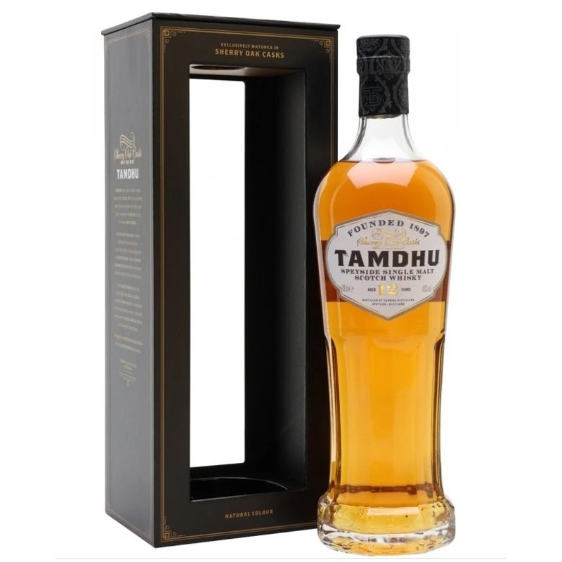TAMDHU 12YO SINGLE MALT WHISKY 43% 0.7L