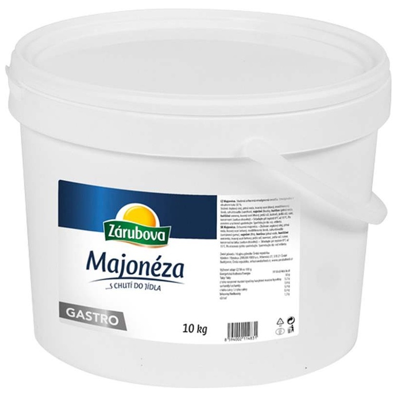 MAJONÉZA ZÁRUBOVA 50% 10KG